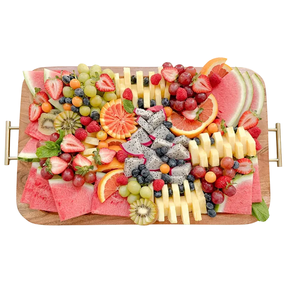 fruit platter for catering in Orange County California, fruit platter by Fork and Flare in Costa Mesa