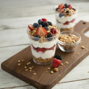 parfait cups from Fork and Flare in Orange County California
