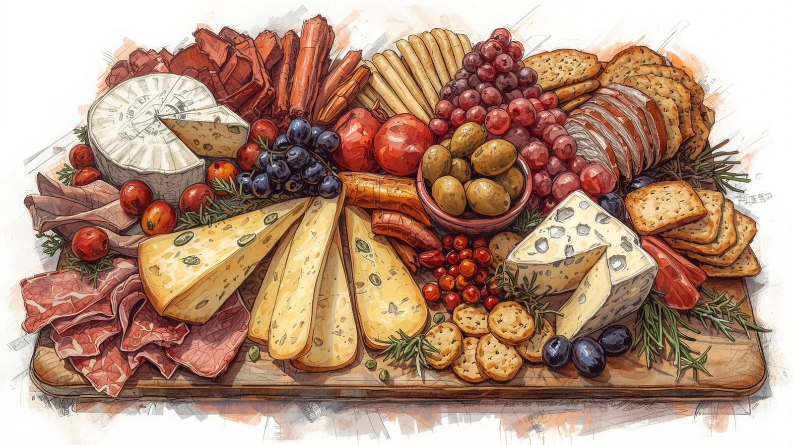 charcuterie board ingredients