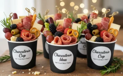 Charcuterie Cup Ideas for Your Next Party: Create Stylish Individual Charcuterie Cups