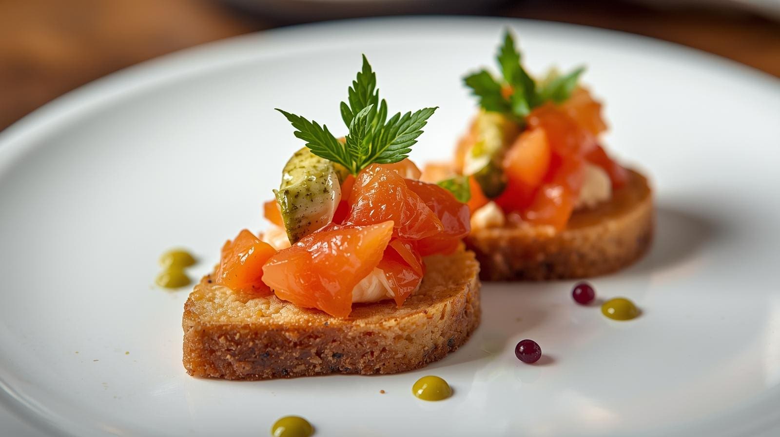 beautifully-plated-canapé-with-vibrant-flavors-and-appealing-visual