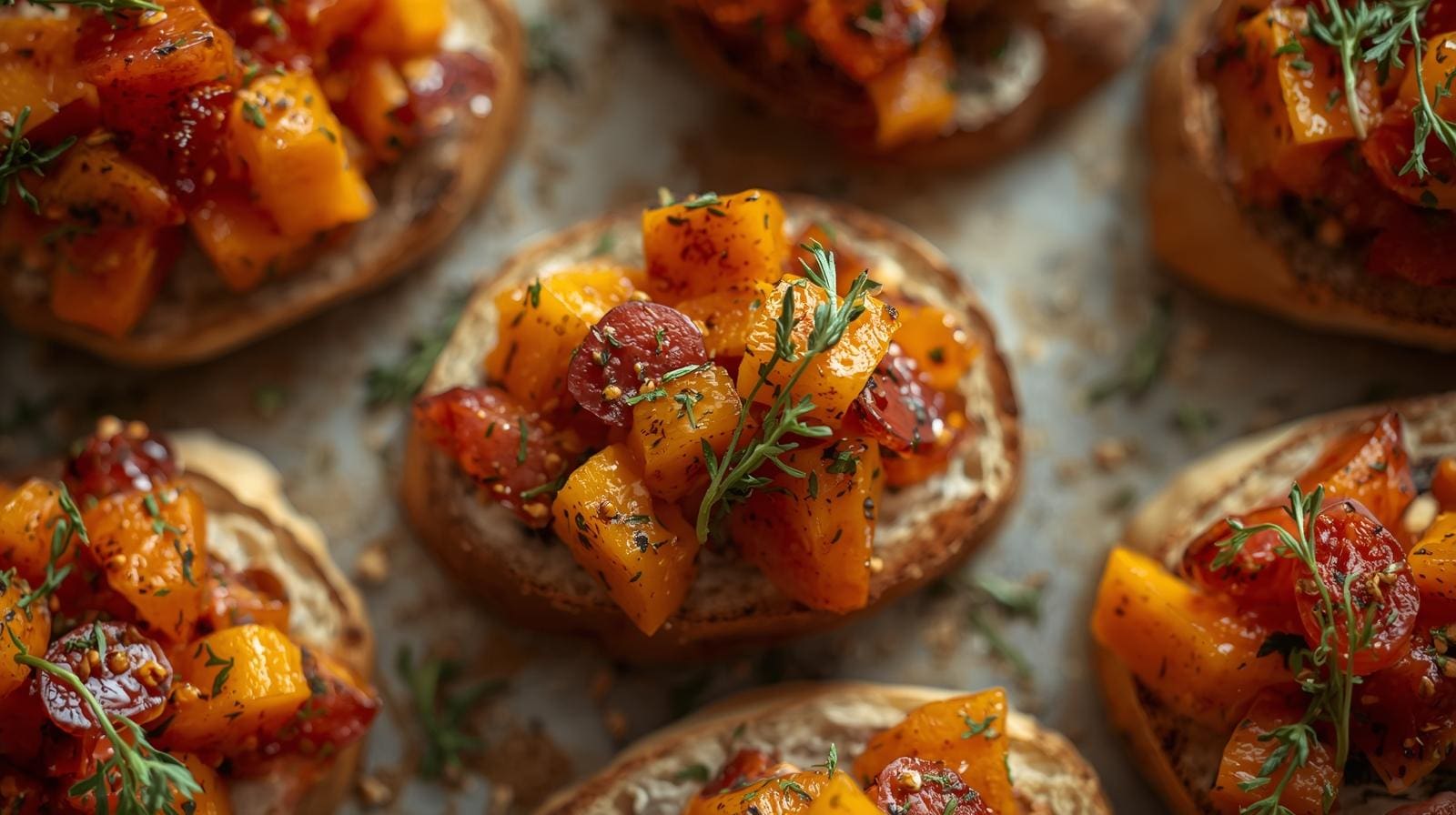 butternut-squash-crostini-canapé-with-seasonal-ingredients