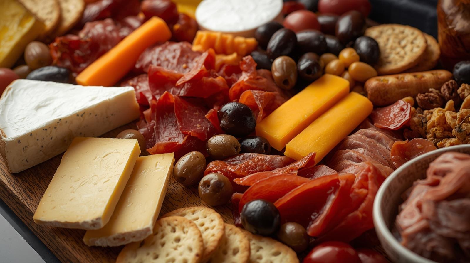 charcuterie-board-showcasing-balanced-selection-of-cheeses-and-meats