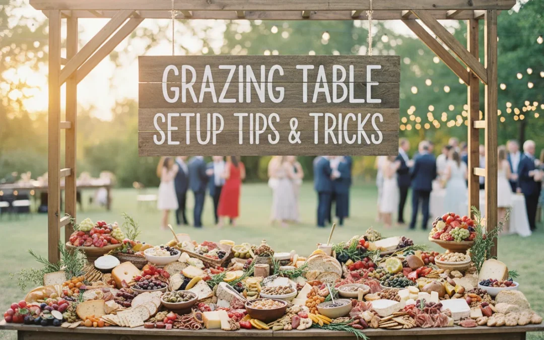 Grazing Table Setup Tips and Tricks: How to Create a Grazing Table to Impress Your Guests