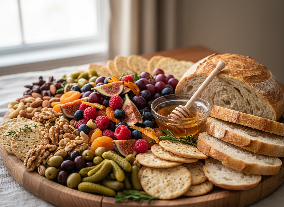 fruits and breads