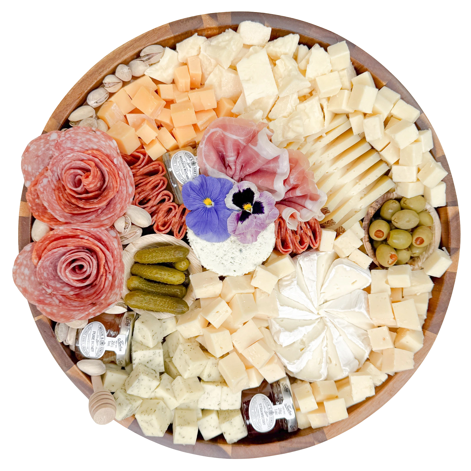 meat and cheese charcuterie board