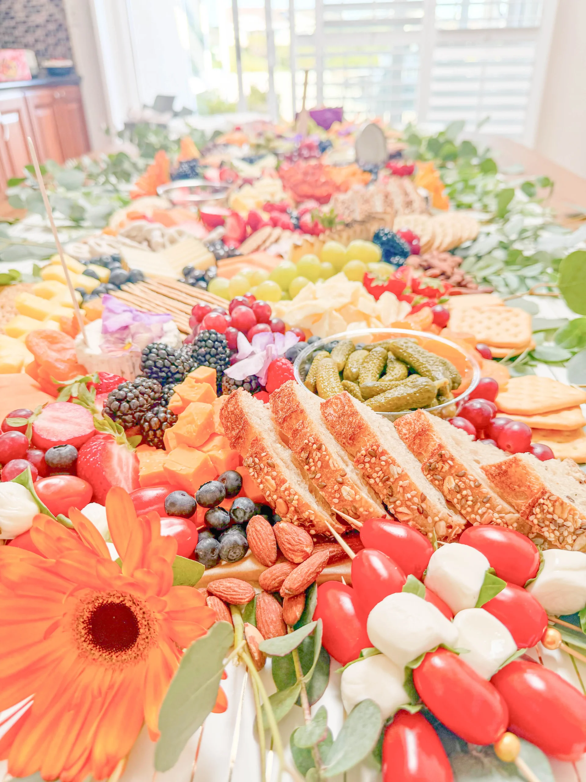 Charcuterie grazing tables in Orange County